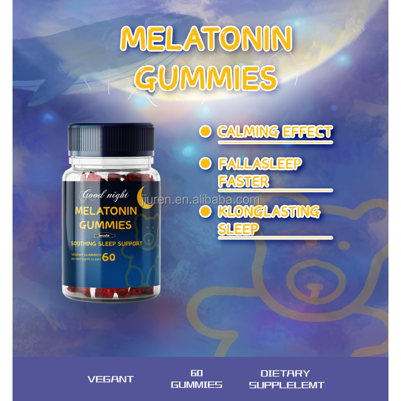 Melatonin Sleep Gummies Manufacturer - Deep Stabilizing Sleep for Restful Nights