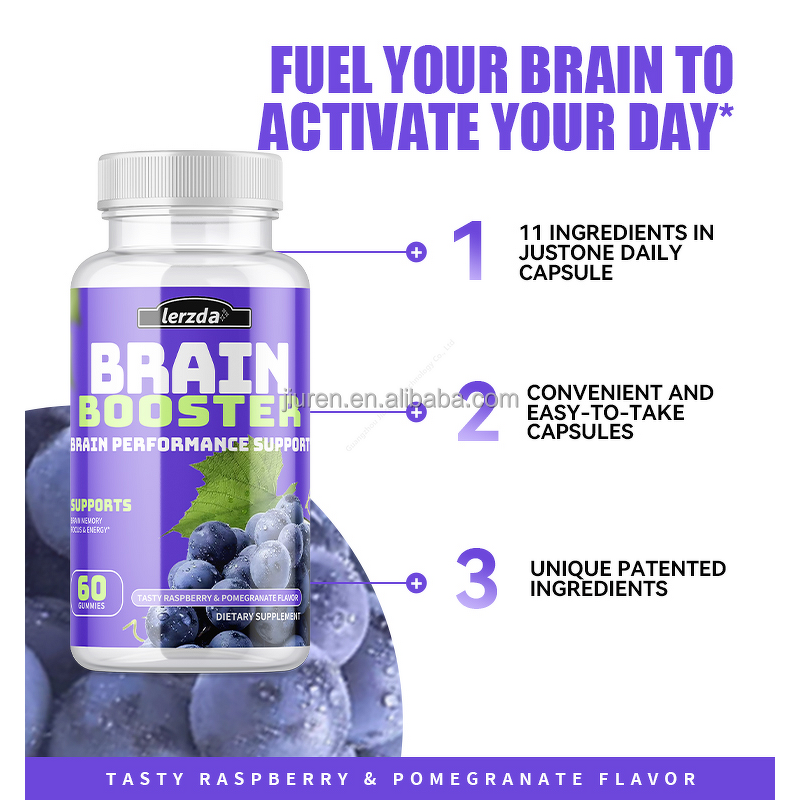 Brain Booster Gummies Manufacturer - Halal Custom for Children Brain Development