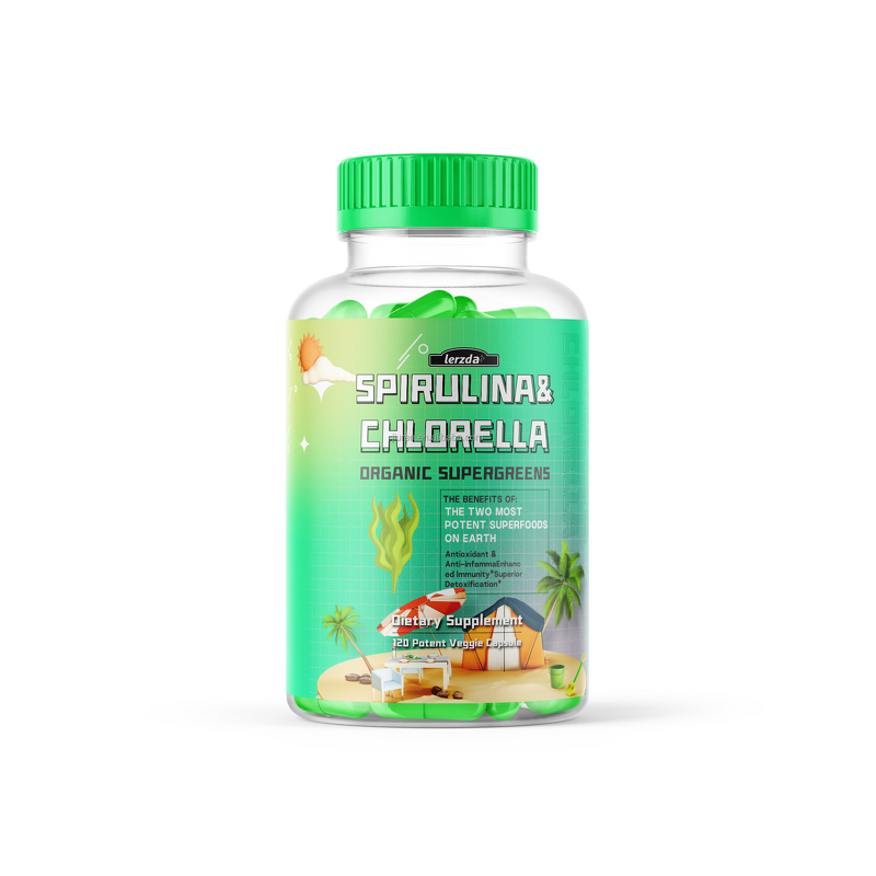 Chlorella Spirulina Capsules Manufacturer - Organic for Weight Loss Intestinal Health