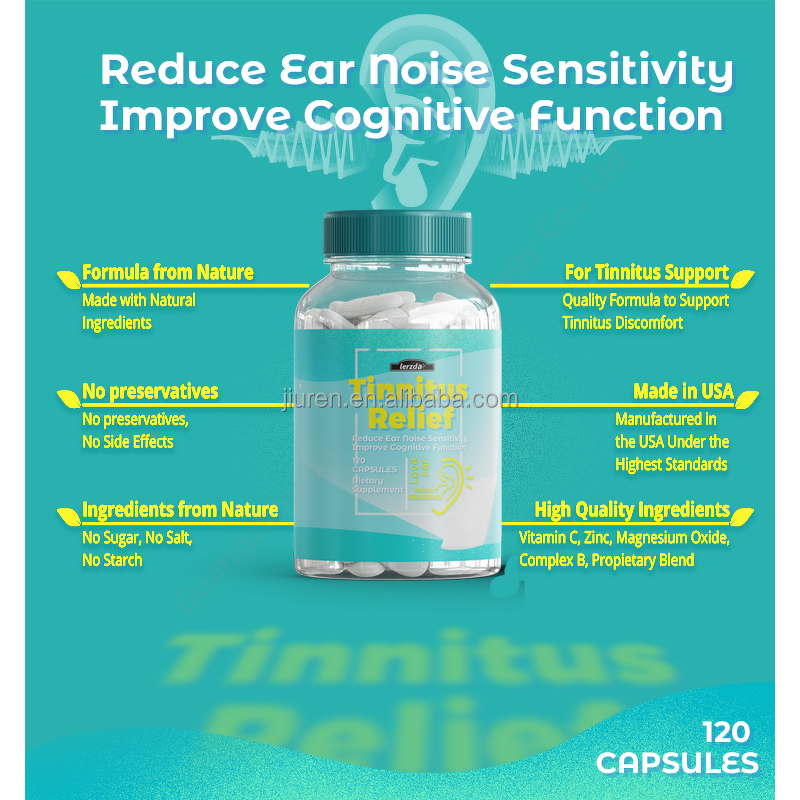 Ear Health Capsules Manufacturer - Plant Formula for Hearing & Cognitive Function