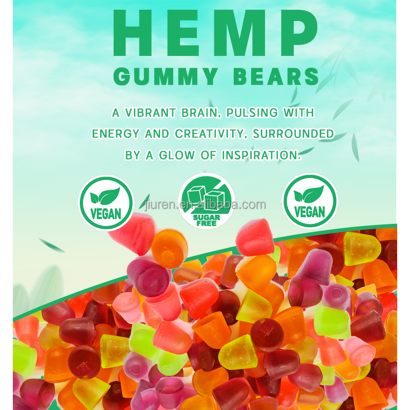 Hemp Melatonin Gummies Manufacturer - High Potency Vitamin A&E for Adult Sleep