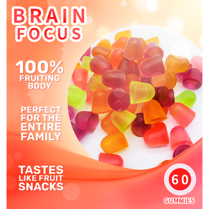 Nootropic Gummies Manufacturer - Brain Supplement for Memory Focus Cognitive Health
