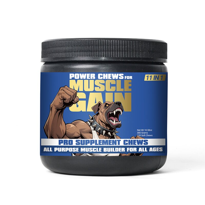 Dog Muscle Gain Soft Chews Manufacturer - Fast Absorption Bone Strengthening Skin Coat Health