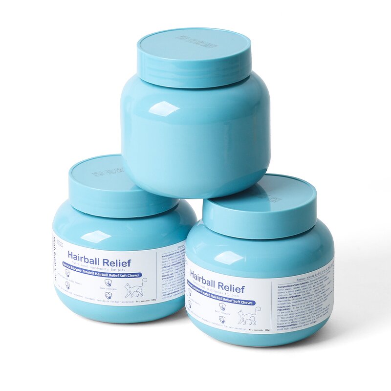 Cat Hairball Soft Chews Manufacturer - Cloud Spruce Enzyme Cat Grass Fish Oil Lecithin