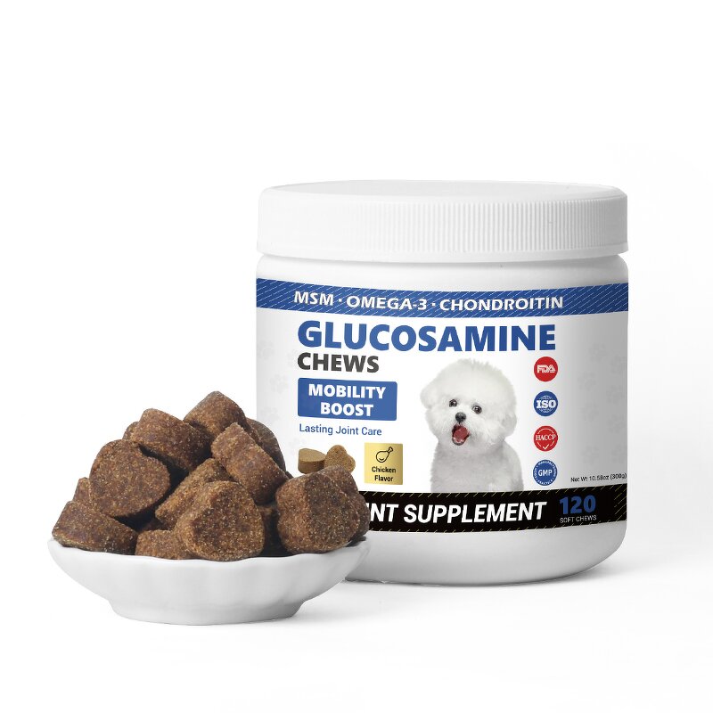 Pet Joint Care Granules Manufacturer - Glucosamine Chondroitin Omega3 MSM 120/300g
