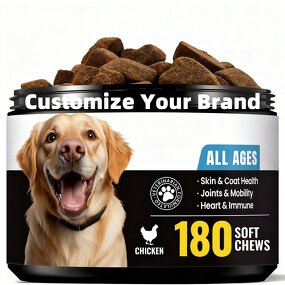 Pet Lecithin Soft Chews Manufacturer - Beauty Hair Skin Care All Breeds Immune Support