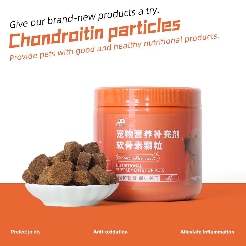 Pet Joint Soft Chews Manufacturer - Chondroitin Iron Zinc Natural Safe Fast Absorption