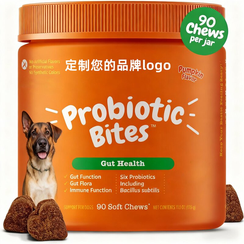 Dog Probiotics Soft Chews Manufacturer - Lecithin for Digestive Immune Gastrointestinal Health