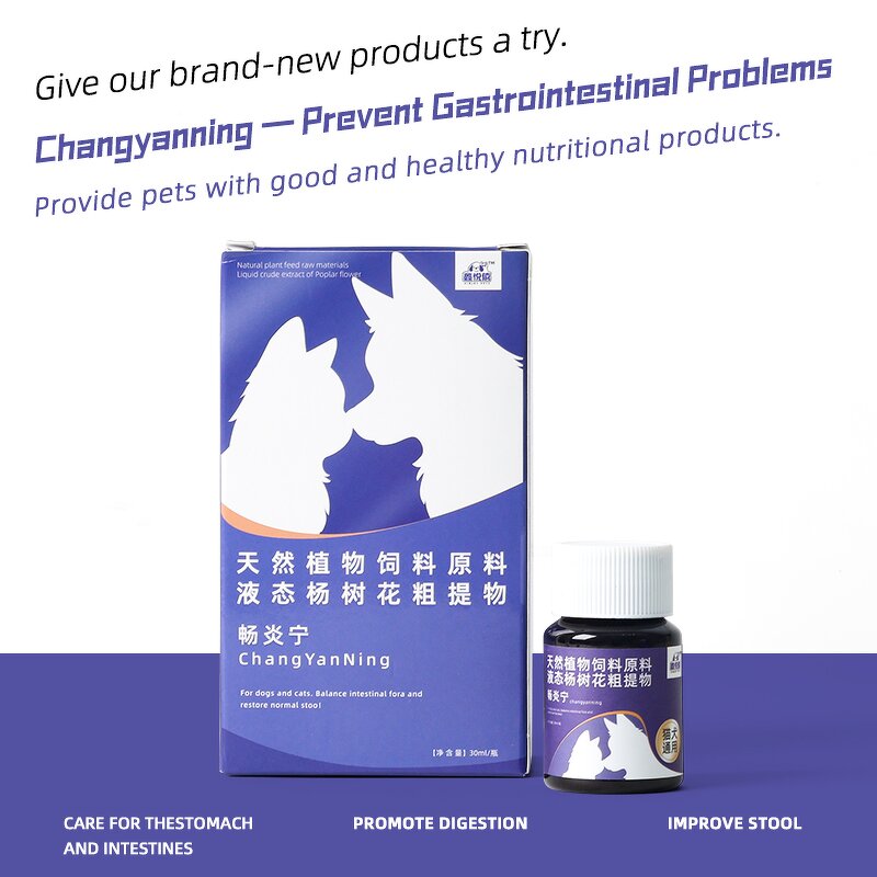 Pet Anti-Vomiting Drops Manufacturer - 30ml Probiotics for Cat Dog Sensitive Stomach Health