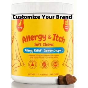 Pet Anti-allergic Soft Chews Manufacturer - Cat Dog Universal Itching Relief Immune Health