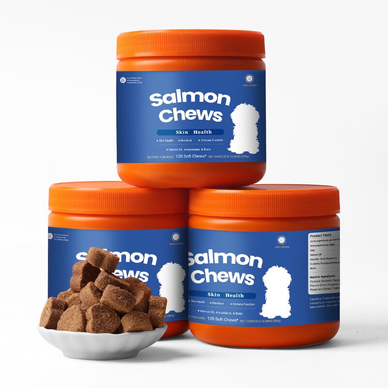 Pet DHA Soft Chewables Manufacturer - Gold Fish Oil for Cat Dog Coat Skin Joint Digestive