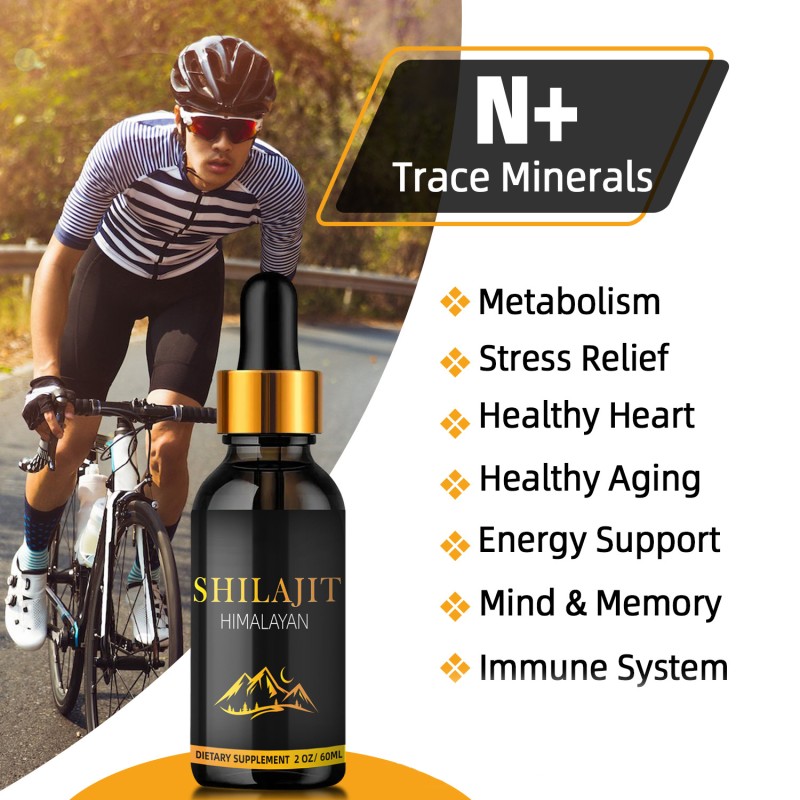 Private Label OEM Nature Purified Shilajit Drops Manufacturer - Fulvic Acid Shilajit Extract Resin Liquid Drops