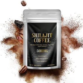 OEM/ODM/OBM Private Label Shilajit Instant Coffee Powder Manufacturer - Himalayan Pure Coffee Blend for Immune Support