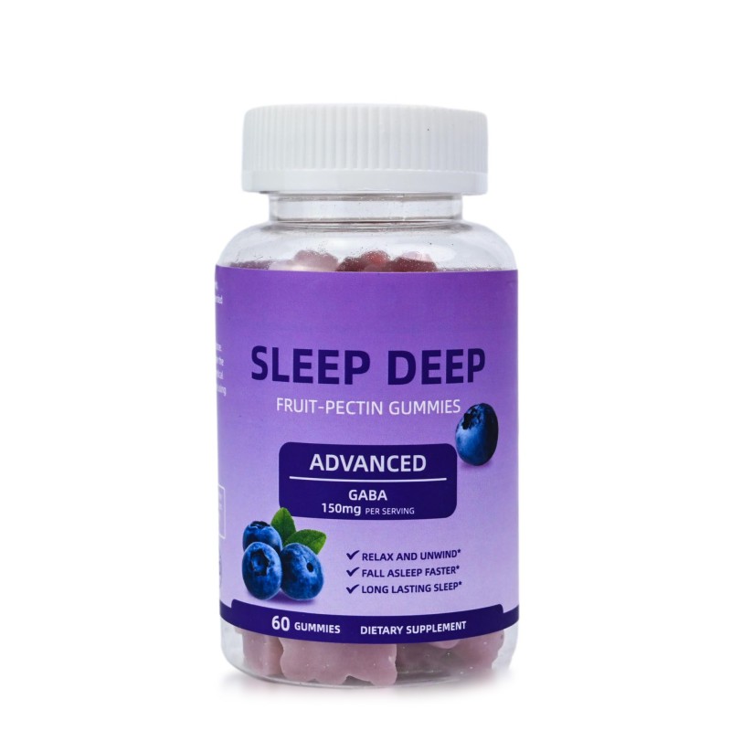 OEM Sleep Well Supplement Relax Candy Manufacturer - Calm Mood Energy Bears Melatonin Gummies with Custom Formula