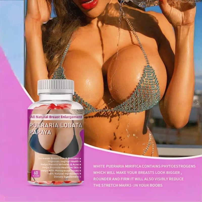 Natural Breast Enlargement Pills Manufacturer - Lifting Firming Butt Enhancement Gummies with Customized Production