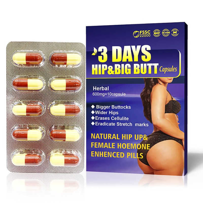 Source Factory for Super Maca 3 Days Big Size Butt and Hip up Growth Pills - Buttock Booty Enlargement Pills