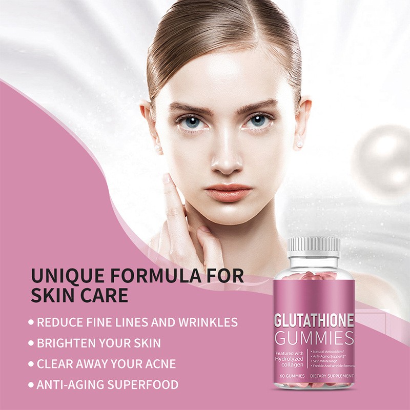 OEM Private Label Collagen Gummies for Women Manufacturer - Collagen for Hair Skin Nails Muscle Joint Immunity 60pcs