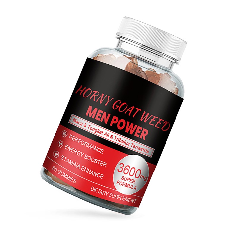 OEM Food Grade Maca Gummies Manufacturer - Herbal Extract Reproductive Health Hormone Balance Male Libido Enhancement