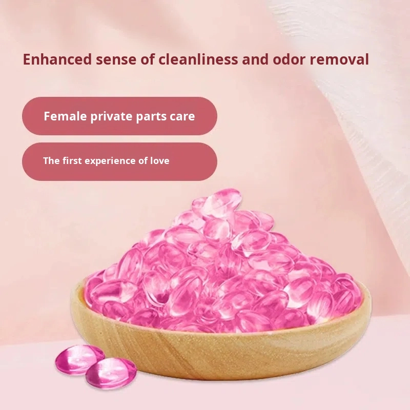 Sample Support Papa Rose Healthcare Supply Women's Intimate Care Capsules Manufacturer - Pink Moisturizing Firming Tightening