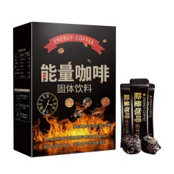 Factory Direct Men's Energy Quick-Soluble Coffee Manufacturer - Three-in-One Coffee with Deer Whipper Ginseng