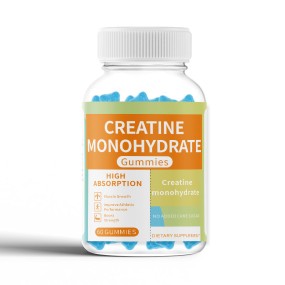 Health Supplement Pre Workout Multivitamin Protein Energy Sport Gummies Manufacturer - Creatine Monohydrate Candy