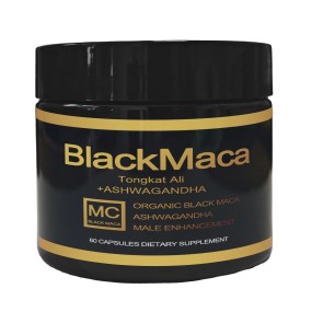 OEM Black Maca Complex Manufacturer - with Ashwagandha Tongkat Ali Cistanche for Men Energy Stamina Vitality