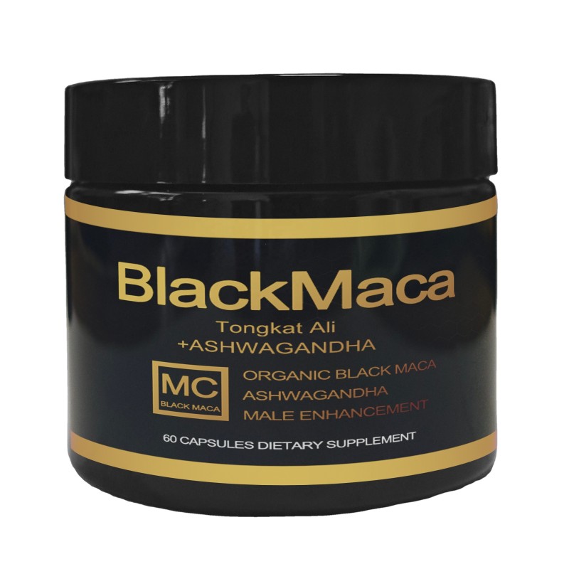 OEM Black Maca Complex Manufacturer - with Ashwagandha Tongkat Ali Cistanche for Men Energy Stamina Vitality