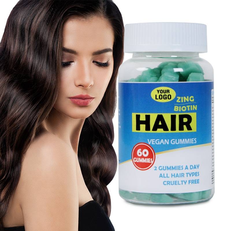 Advanced Hair Complex Biotin Hair Growth Supplement Manufacturer - Support Thicker Biotin Capsules Gummy Vitamin