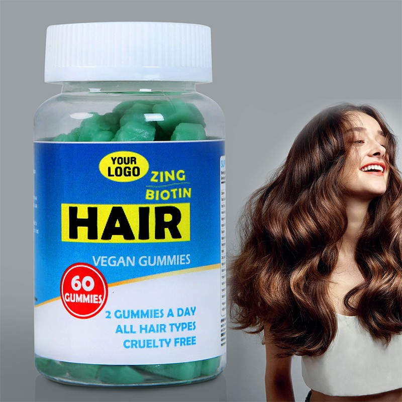 Advanced Hair Complex Biotin Hair Growth Supplement Manufacturer - Support Thicker Biotin Capsules Gummy Vitamin