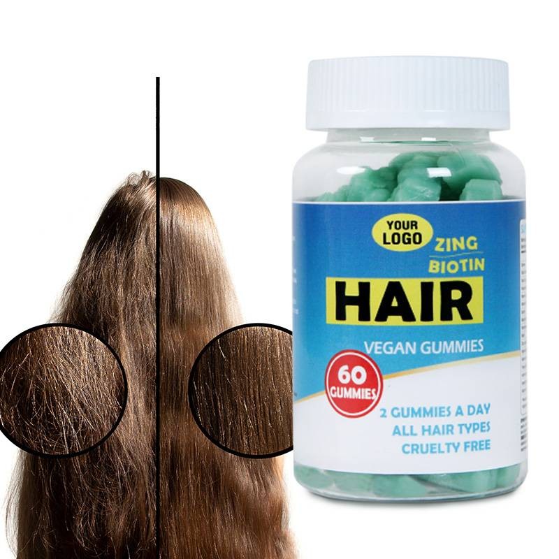 Advanced Hair Complex Biotin Hair Growth Supplement Manufacturer - Support Thicker Biotin Capsules Gummy Vitamin