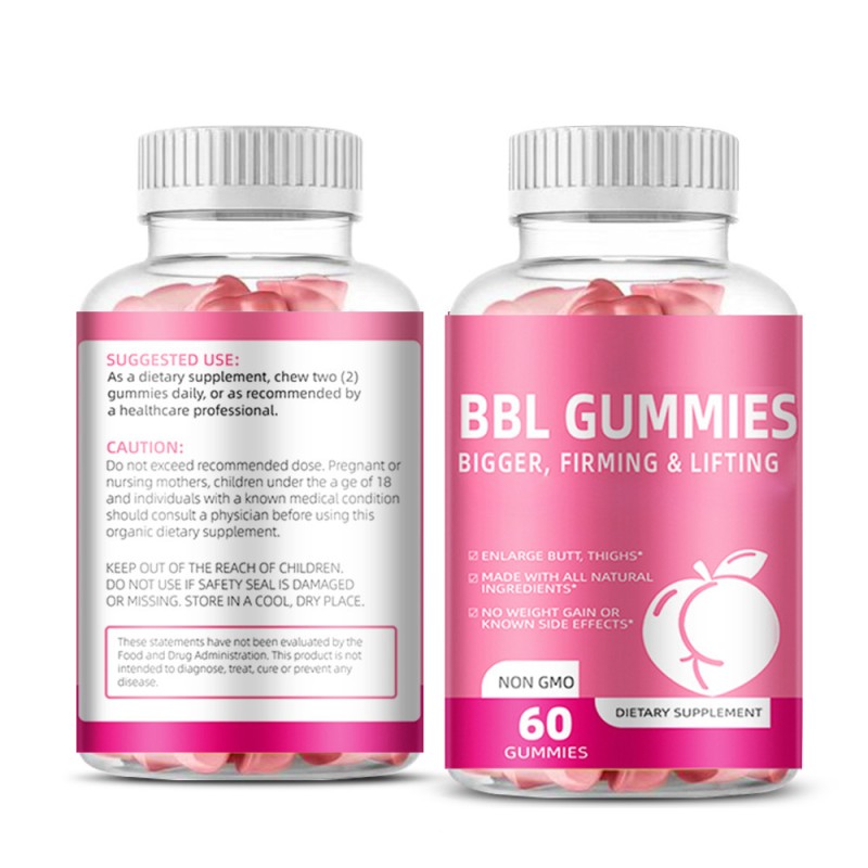 OEM ODM Hot Sales Buttock Enhancement Gummy Manufacturer - Booty Gummies Butt Increase Supplement BBL Gummies
