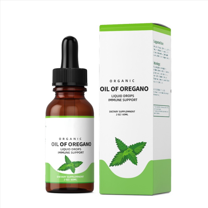 OEM Private Label Organics 100% Natural Oregano Oil Liquid Drops Factory - Antioxidants Organic Oregano Oil Drops