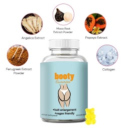 Natural Vegan Supplement Friendly Enhancement Lifting Hip Booster Manufacturer - Buttock Butt Enlarged Gummies for Bigger Butt