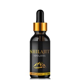 Private Label OEM Nature Purified Shilajit Drops Manufacturer - Fulvic Acid Shilajit Extract Resin Liquid Drops