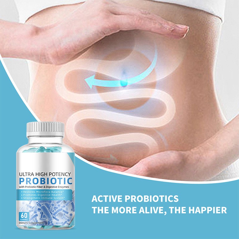 OEM Private Label Probiotic Gummies for Women Kids Manufacturer - Health Care Vitamins Supplement Probiotic Gummy