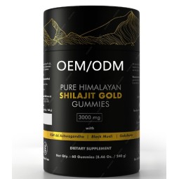 OEM Hot Sale Bottle Pack Gold Shilajit Gummies Manufacturer - Custom Formula for Immune Support