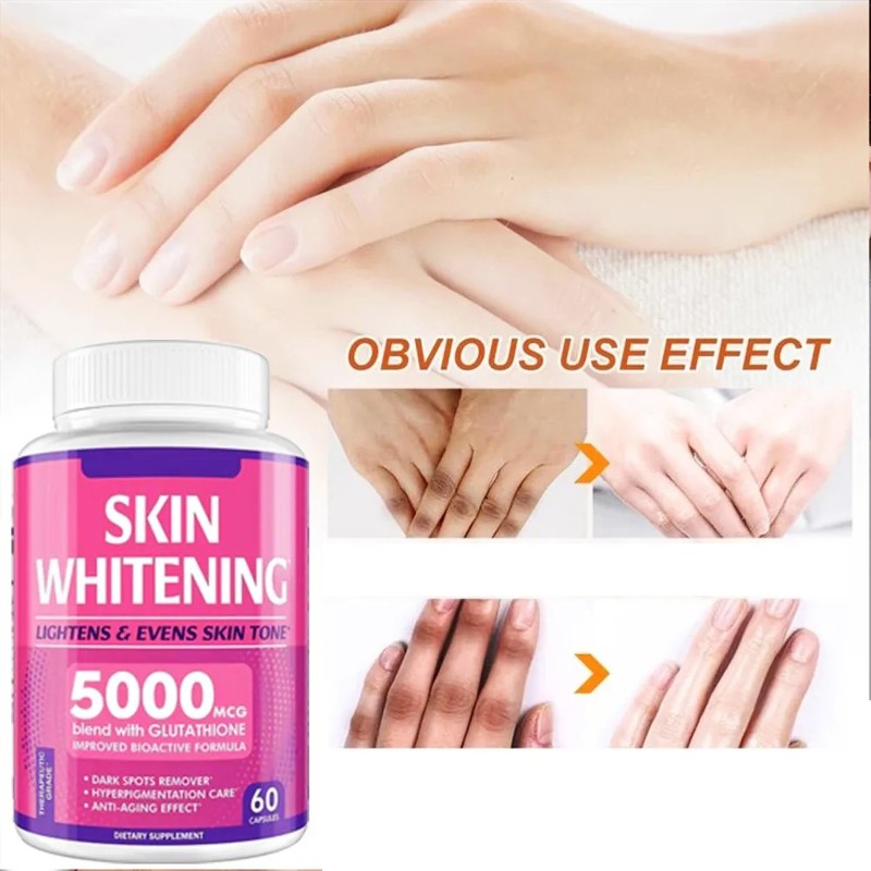 Wholesale 2000mg Halal Skin Whitening Capsules Manufacturer - Healthcare Supplement for Skin Brightening