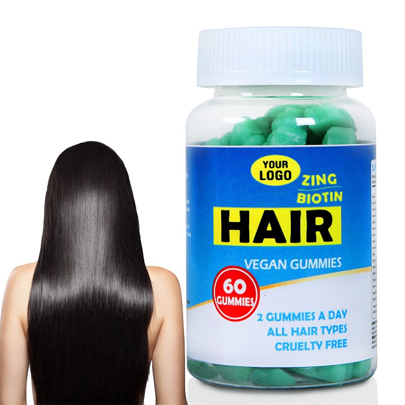 Advanced Hair Complex Biotin Hair Growth Supplement Manufacturer - Support Thicker Biotin Capsules Gummy Vitamin