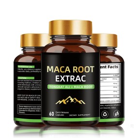 High Quality OEM Maca Root Ginseng Extract Ginseng Capsule Factory - Maca Pills Man Health Energy Enhancement Keep Hormone Balance