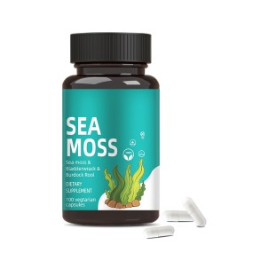 OEM Private Label Ashwagandha Turmeric Burdock Root Sea Moss Capsules Factory - Black Seed Oil Bladderwrack Supplement