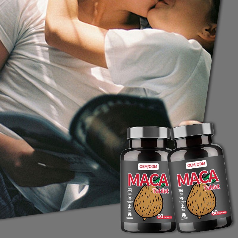 Maca Capsules Black Supplement for Sexmax Energy Boost Manufacturer - Natural Health Maca Root Extract for Men Women
