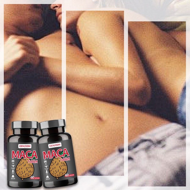 Maca Capsules Black Supplement for Sexmax Energy Boost Manufacturer - Natural Health Maca Root Extract for Men Women