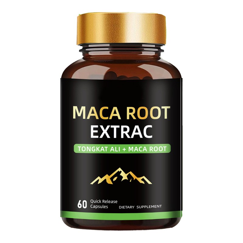 High Quality OEM Maca Root Ginseng Extract Ginseng Capsule Factory - Maca Pills Man Health Energy Enhancement Keep Hormone Balance