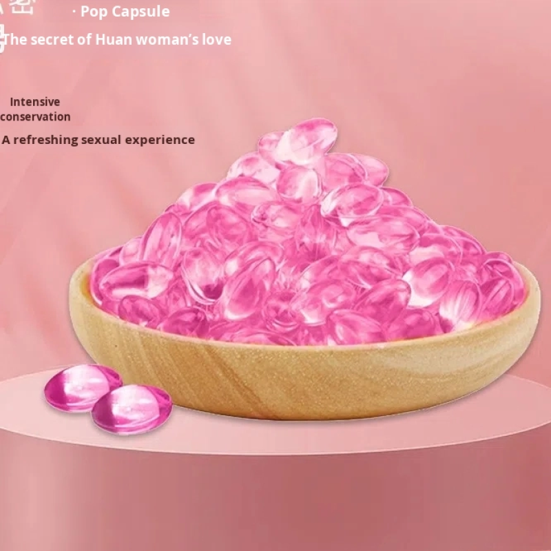 Sample Support Papa Rose Healthcare Supply Women's Intimate Care Capsules Manufacturer - Pink Moisturizing Firming Tightening