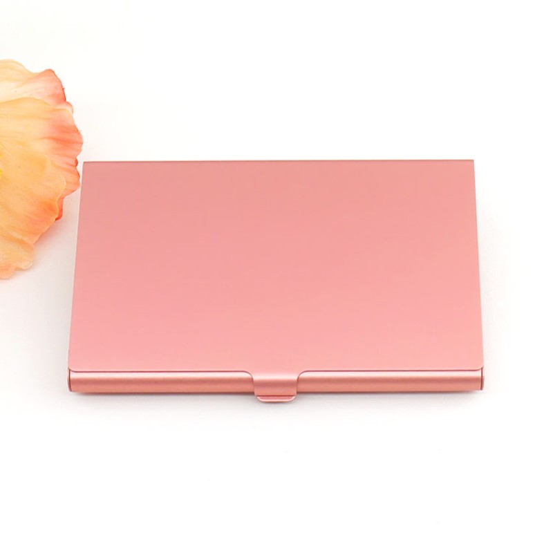 Card Wallet Manufacturer - OEM Slim Aluminum Credit Card Holder RFID Blocking