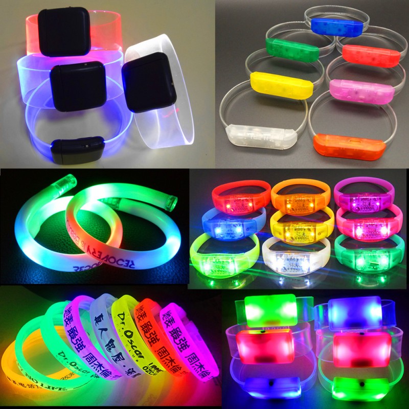 St. Patrick's Day Supplier - OEM LED Light up Necklaces Festival Accessories