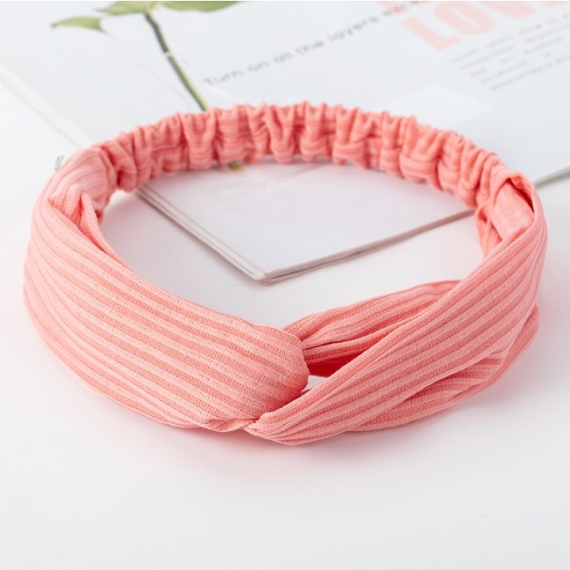 Flower Headband Manufacturer - OEM Knotted Workout Hairbands Top Knot Turban Band