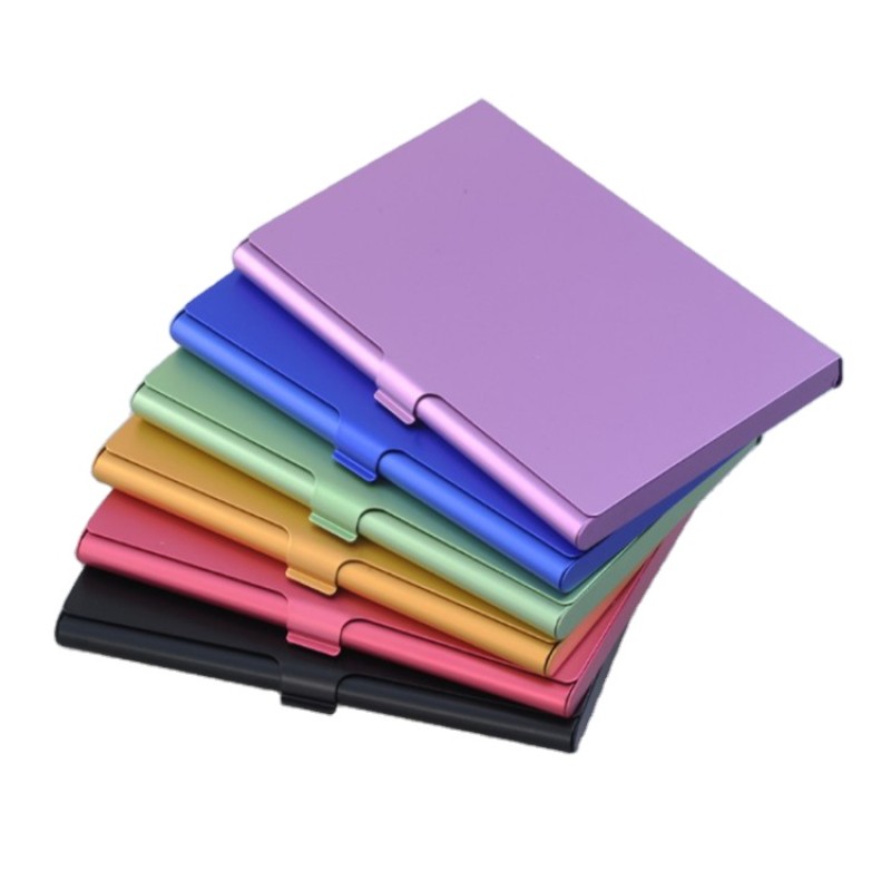 Card Wallet Manufacturer - OEM Slim Aluminum Credit Card Holder RFID Blocking