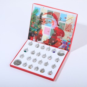 Kids Advent Calendar Manufacturer - OEM 24 Days Christmas Charms DIY Bracelet Set