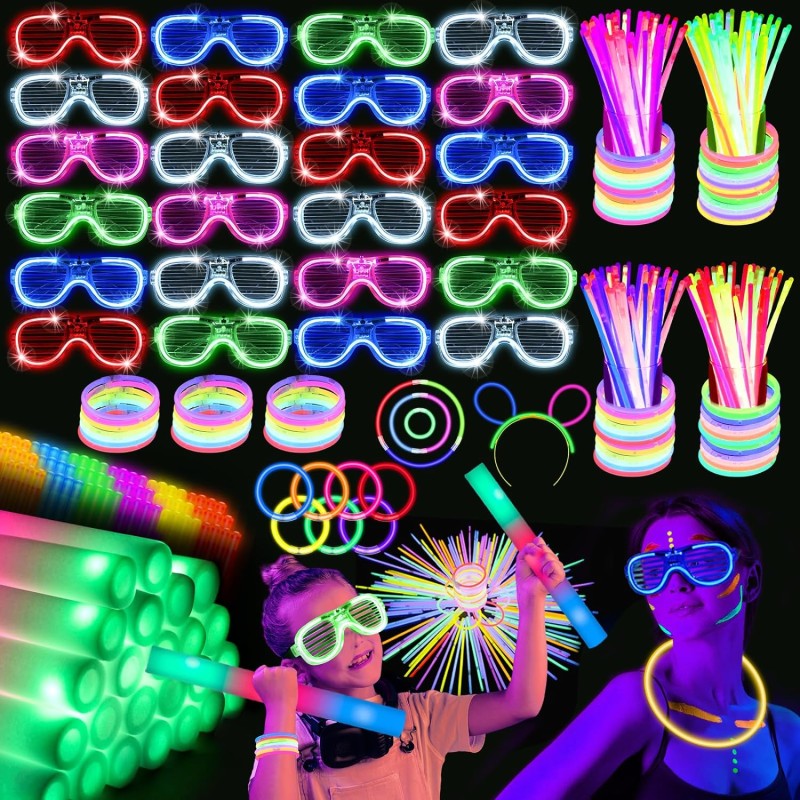 Glow Baton Factory - OEM Flashing Changing Light Cheering Stick Party Supplies